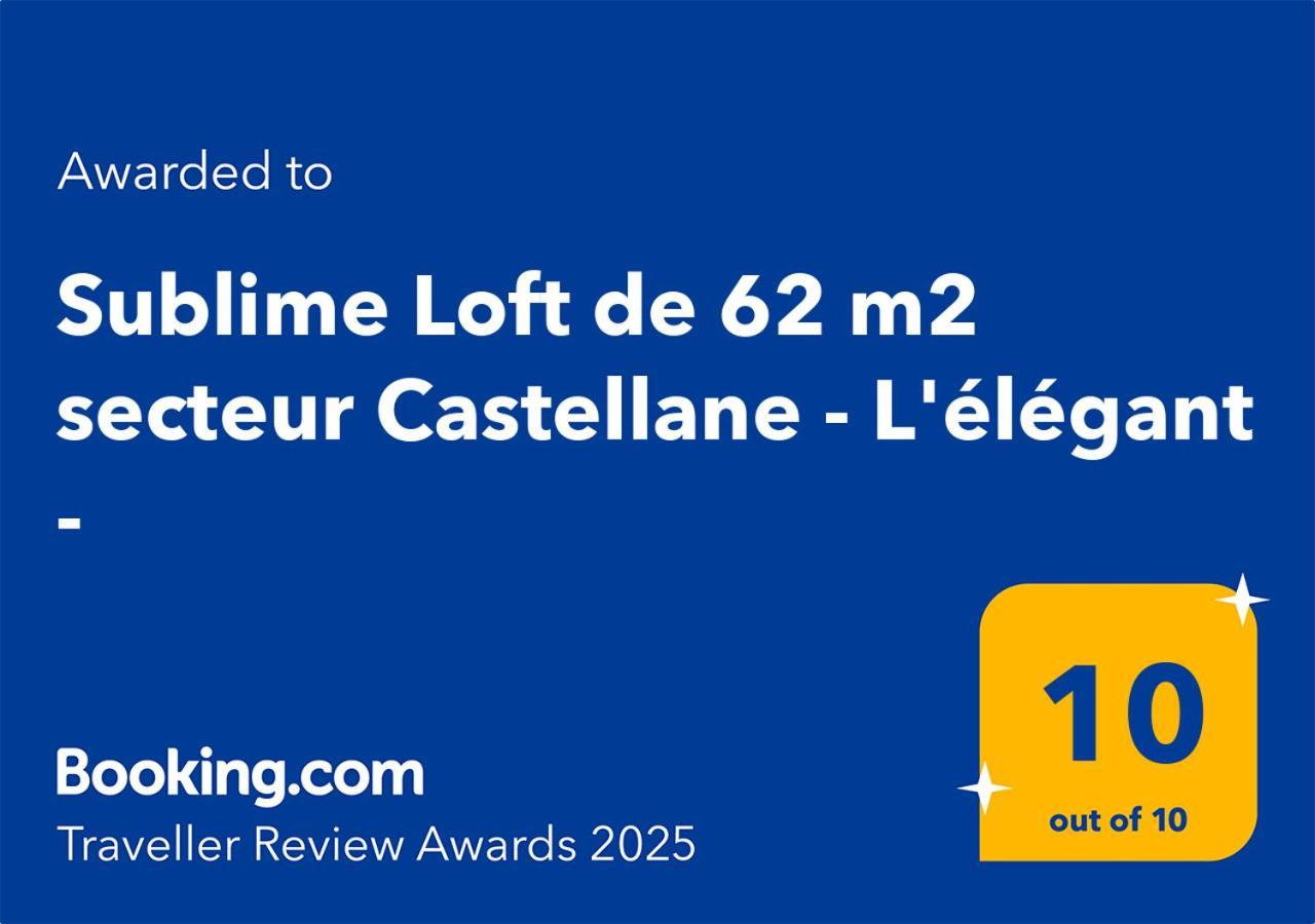 Appartement Sublime Loft De 62 M2 Secteur Castellane - L'Elegant - à Marseille Extérieur photo